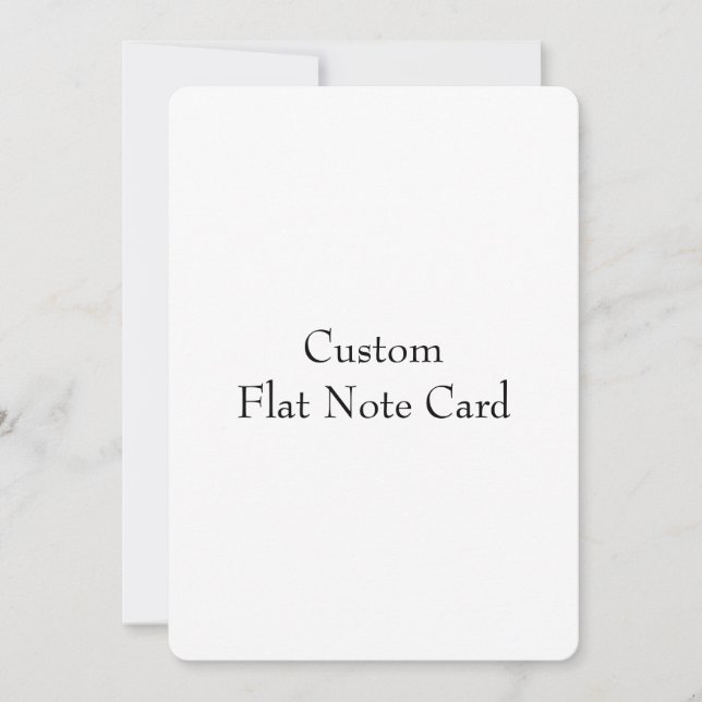 Design Your Own Flat Card (Front)