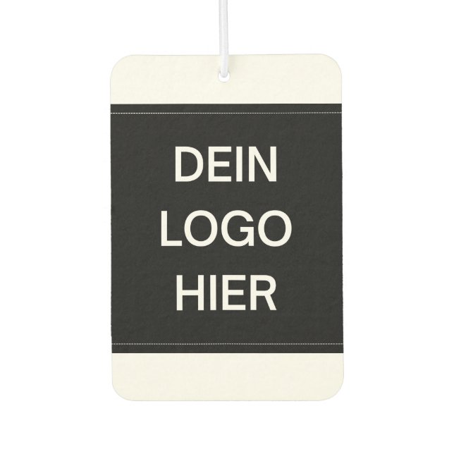 Design your own fragrance tree car air freshener (Front)