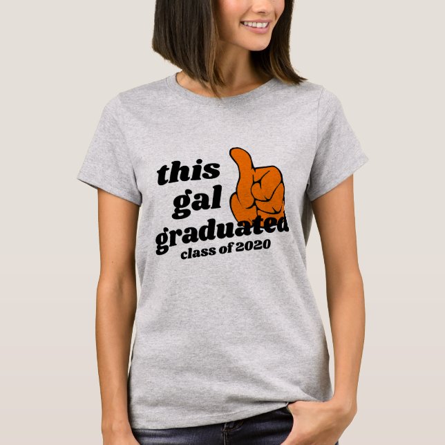 design your own graduate graduation shirt design (Front)