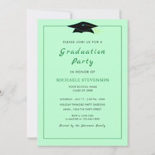 Design Your Own Graduation Invitation Template