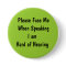 Design Your Own Hearing Loss Button