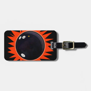 Design Your Own High Game or Series, Bowling Bag Luggage Tag