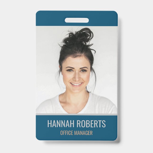 design your own ID badge (Front)