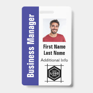 design your own id card, customized office badge