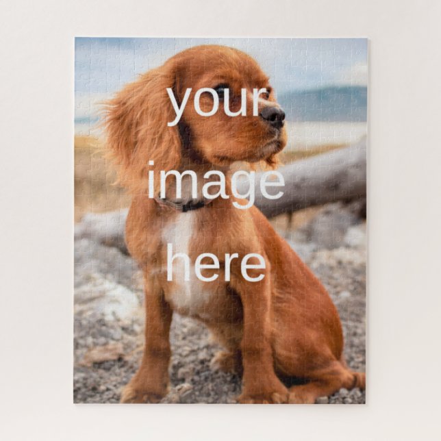 DESIGN YOUR OWN JIGSAW PUZZLE (Vertical)