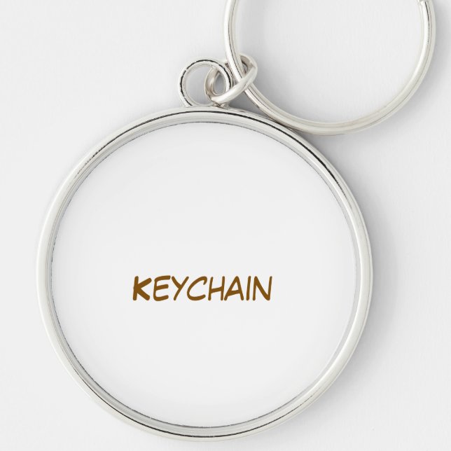 Design Your Own Key Ring (Front)