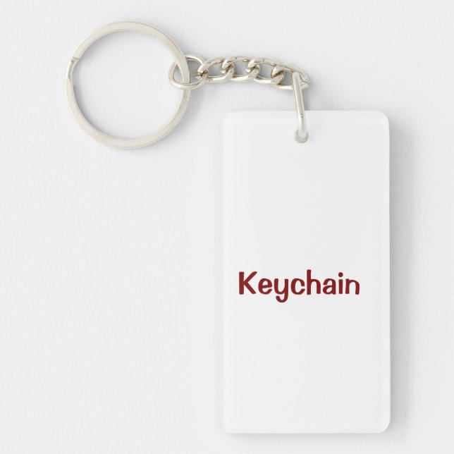 Design Your Own Key Ring (Front)