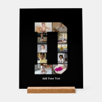 Design Your Own Letter D Photo Collage