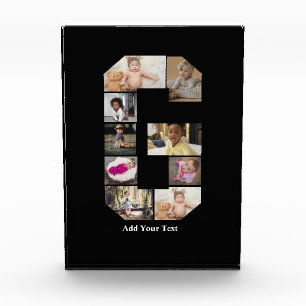 Design Your Own Letter G Photo Collage Block