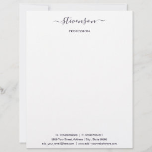 Design Your Own Letterhead Template with QR Code