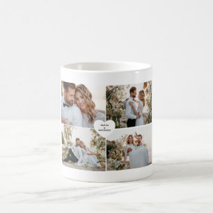 Design Your Own Love Collage Photography Coffee Mug
