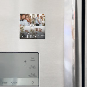 Design Your Own Love Collage Photography Magnet