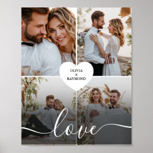 Design Your Own Love Collage Photography Poster