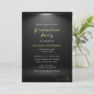 Design Your Own Modern Graduation Invitation