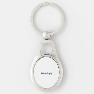 Design Your Own Oval Key Ring