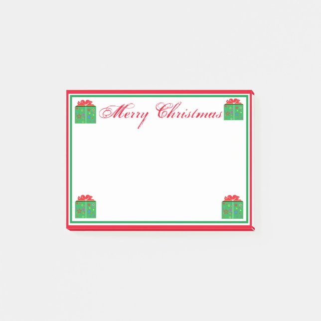 Design Your Own Personalised Custom Printed 3m Post-it Notes (Front)