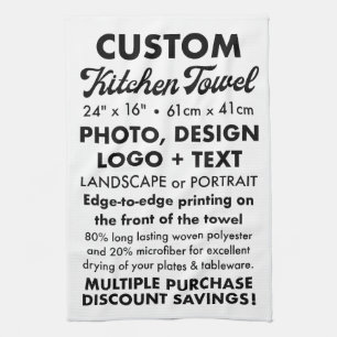 Design Your Own Personalised Kitchen Towel