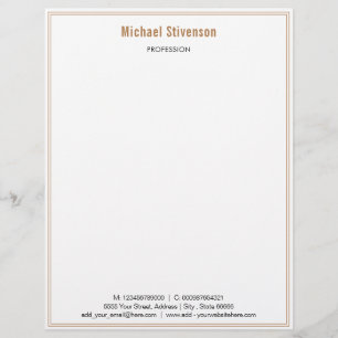 Design Your Own Personalised Letterhead