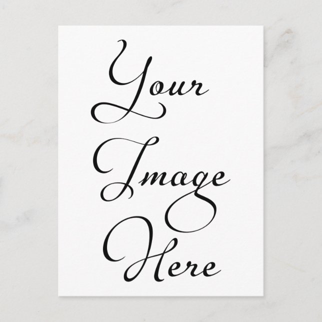 Design Your Own Personalised  Postcard (Front)