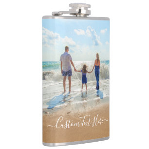 Design Your Own Photo Flask with Custom Text