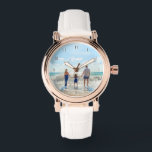 Design Your Own Photo Personalised Watch Gift<br><div class="desc">Custom Photo Watch - Unique Your Own Design Personalised Family / Friends or Personal Watches Gift - Add Your Photo / or Text / more - Resize and move or remove and add elements / image with Customisation tool ! Good Luck - Be Happy :)</div>