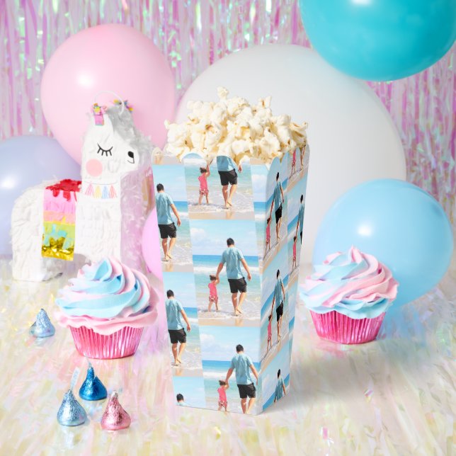 Design Your Own Photo Popcorn Box Example (Party)