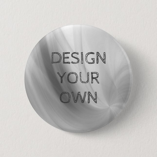 Design Your Own Pin/Badge 6 Cm Round Badge (Front)