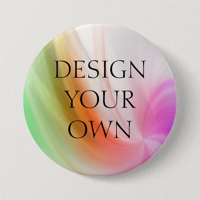 Design Your Own Pin/Badge 7.5 Cm Round Badge (Front)