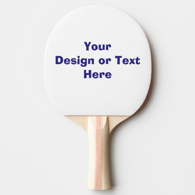 Design Your Own Ping Pong Paddle (Front)