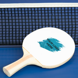 Design Your Own Ping Pong Paddle– Logo and Text Ping Pong Paddle