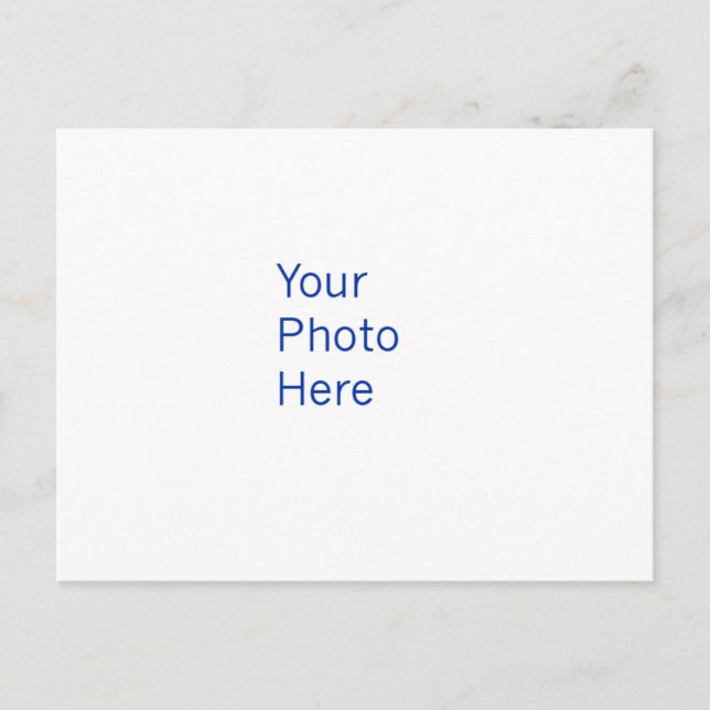 Design Your Own Postcard (Front)