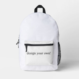 design your own printed backpack