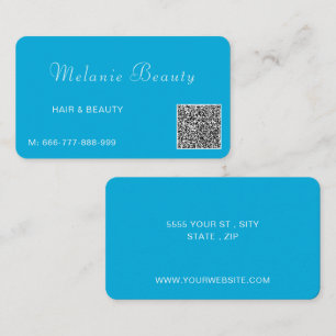 Design Your Own QR Code Business Card Template