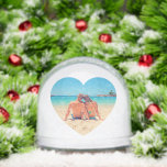 Design Your Own Romantic Photo Heart Personalised Snowglobe<br><div class="desc">Custom Photo Snow Globes - Your Own Design - Personalised Couple / Family / Friends or Personal Christmas Gift - Add Your Photo / or Text - Resize and move or remove and add elements / image with Customisation tool. You can transfer this design to more than 1000 Zazzle products....</div>