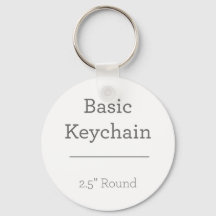 Design Your Own Round Photo Keychain