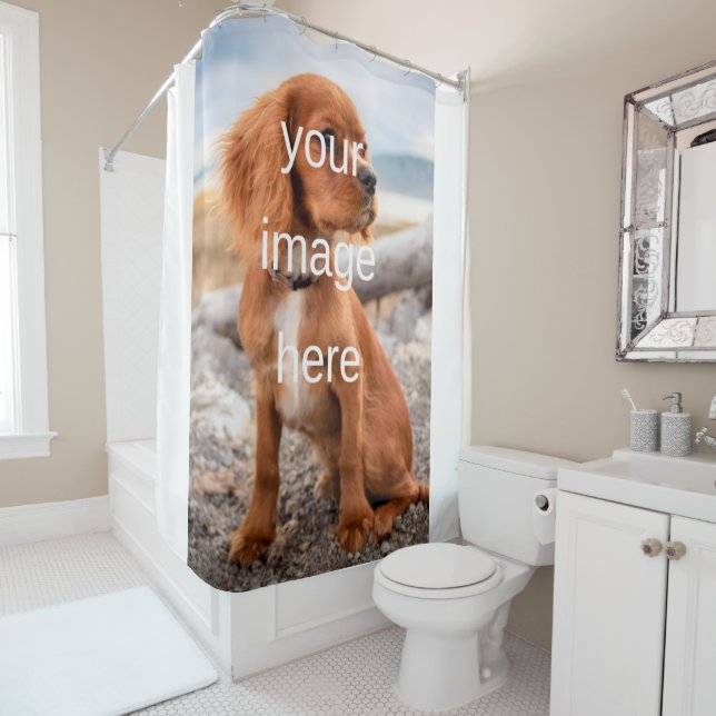 DESIGN YOUR OWN SHOWER CURTAIN (In Situ)