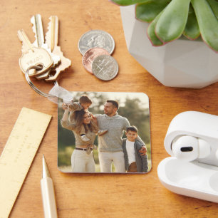 Design Your Own Single Photo Key Ring