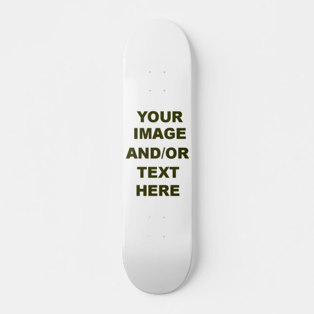 Design Your Own Skateboard (Front)