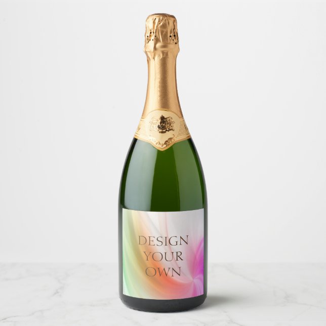 Design Your Own Sparkling Wine Label (Front)