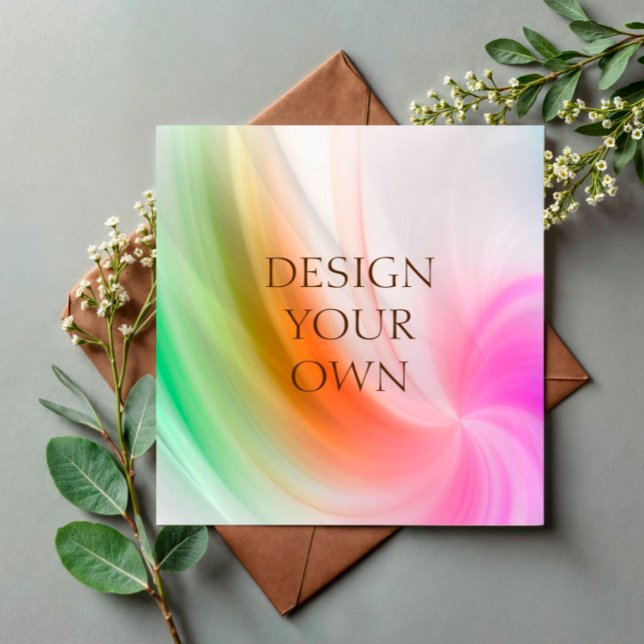 Design Your Own  Square Business Card (Creator Uploaded)