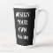 Design Your Own Stein Mug - Black and White