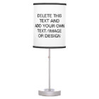 Design Your Own Table Lamp