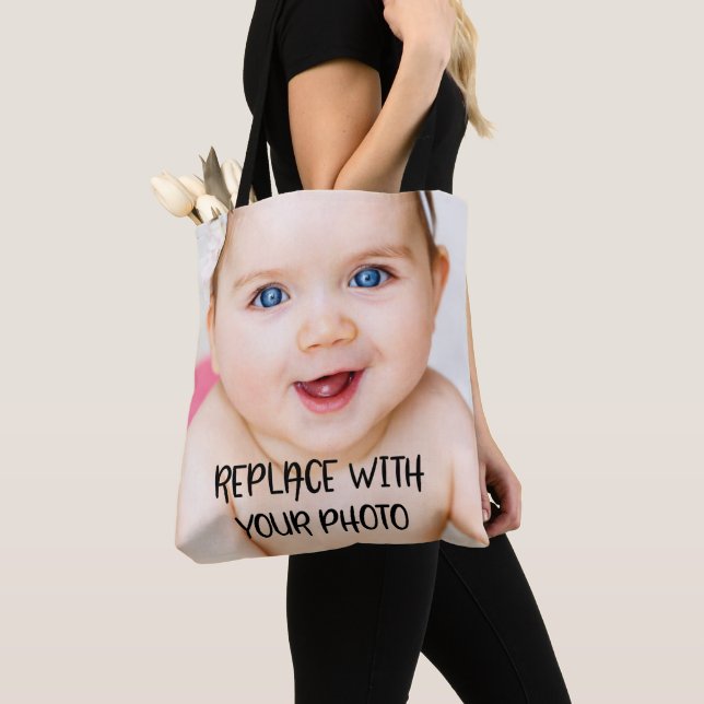 Design Your Own Unique Personalised Tote Bag (Close Up)