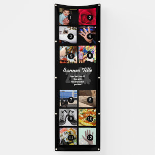 Design Your Own Vertical Banner 12 pics +text easy