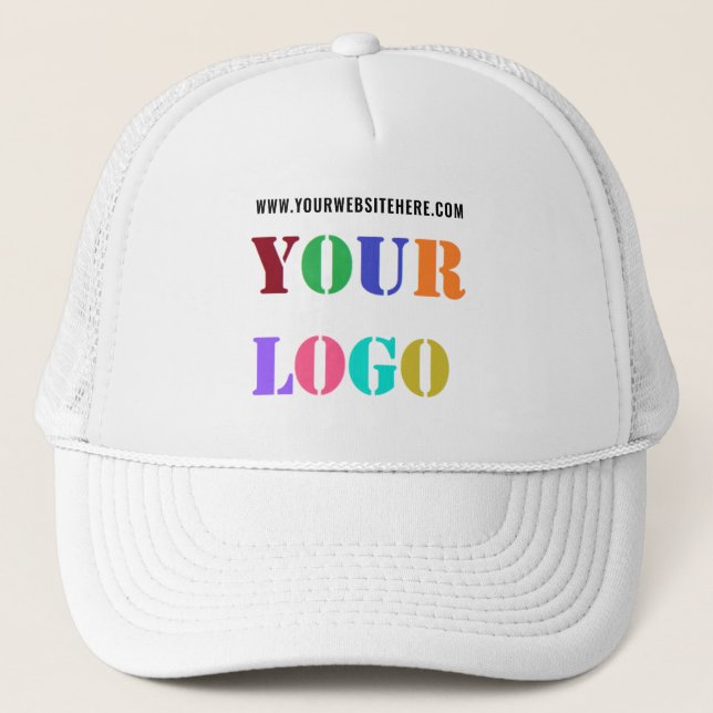Design Your Ownl Branded Trucker Hat Example (Front)