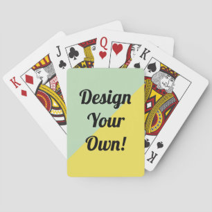 Design Your Personalise Gift Playing Cards