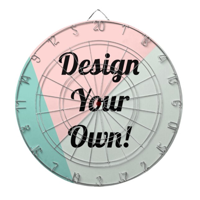 Design Your Personalised Custom Gift Dartboard (Front)
