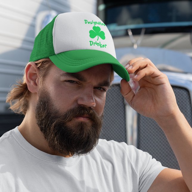 Designated Drinker St Patrick's Day Trucker Hat (Creator Uploaded)