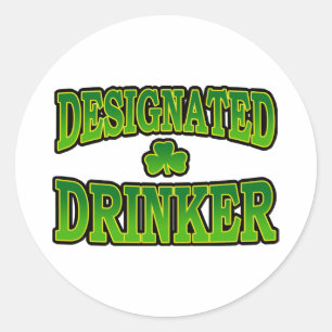 Designated Drinker Sticker