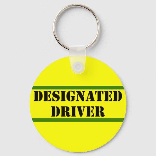 Designated Driver Key Ring (Front)